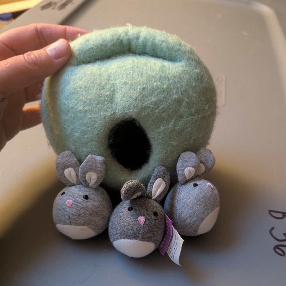 Lovevery Bunny Burrow Felt